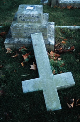Broken cross